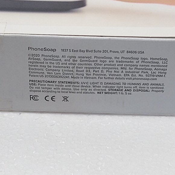 PhoneSoap 3 UV Cell Phone Sanitizer & Dual Universal Cell Phone Charger - Picture 2 of 11